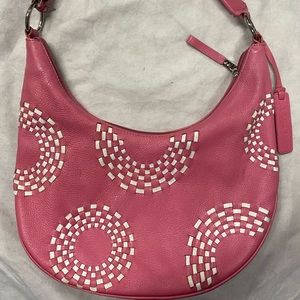 Sabrina Scala Pink Leather Purse